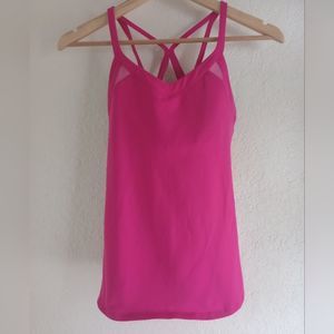 Lululemon Athletica pink tank top
